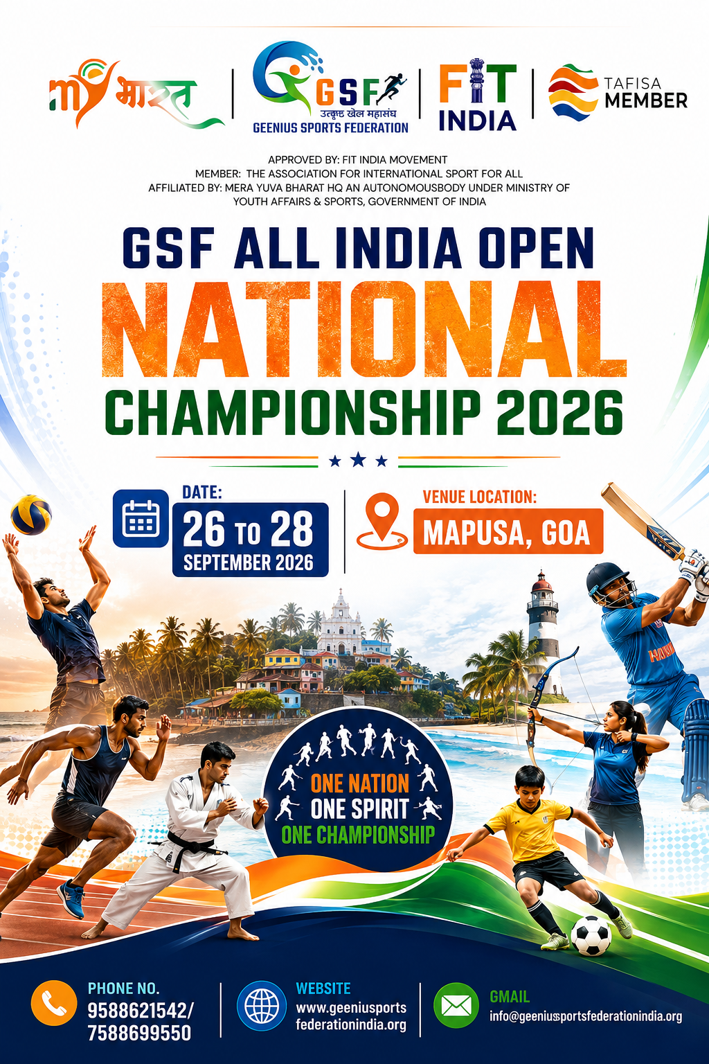 GSF ALL INDIA OPEN NATIONAL CHAMPIONSHIP 2026